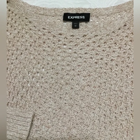 EXPRESS Open-Stitch Sweater - Picture 4 of 5